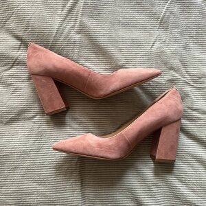 Nine West Cara Dress Pump Block Heels